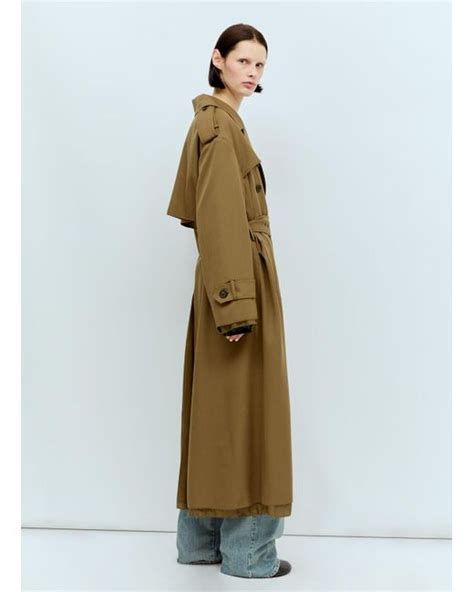 miu miu khaki coat|farfetch miu mitu coats.